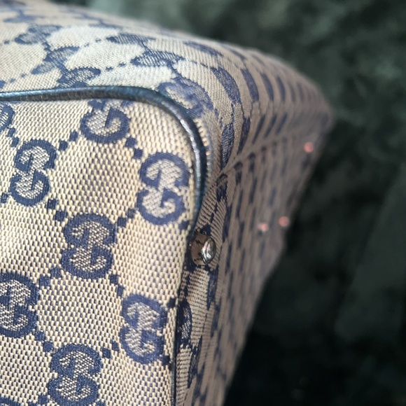 Gucci Web Sherry Line Tote - Picture 8 of 12